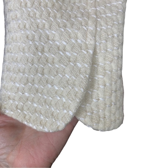 Ann Taylor Creme Colored Tweed Blazer Size 6 Retails  198$ It’s NEW - Picture 6 of 8